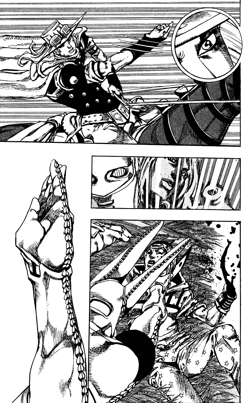 Манга Невероятные Приключения ДжоДжо Часть 7: Steel Ball Run - Глава 81 Страница 15