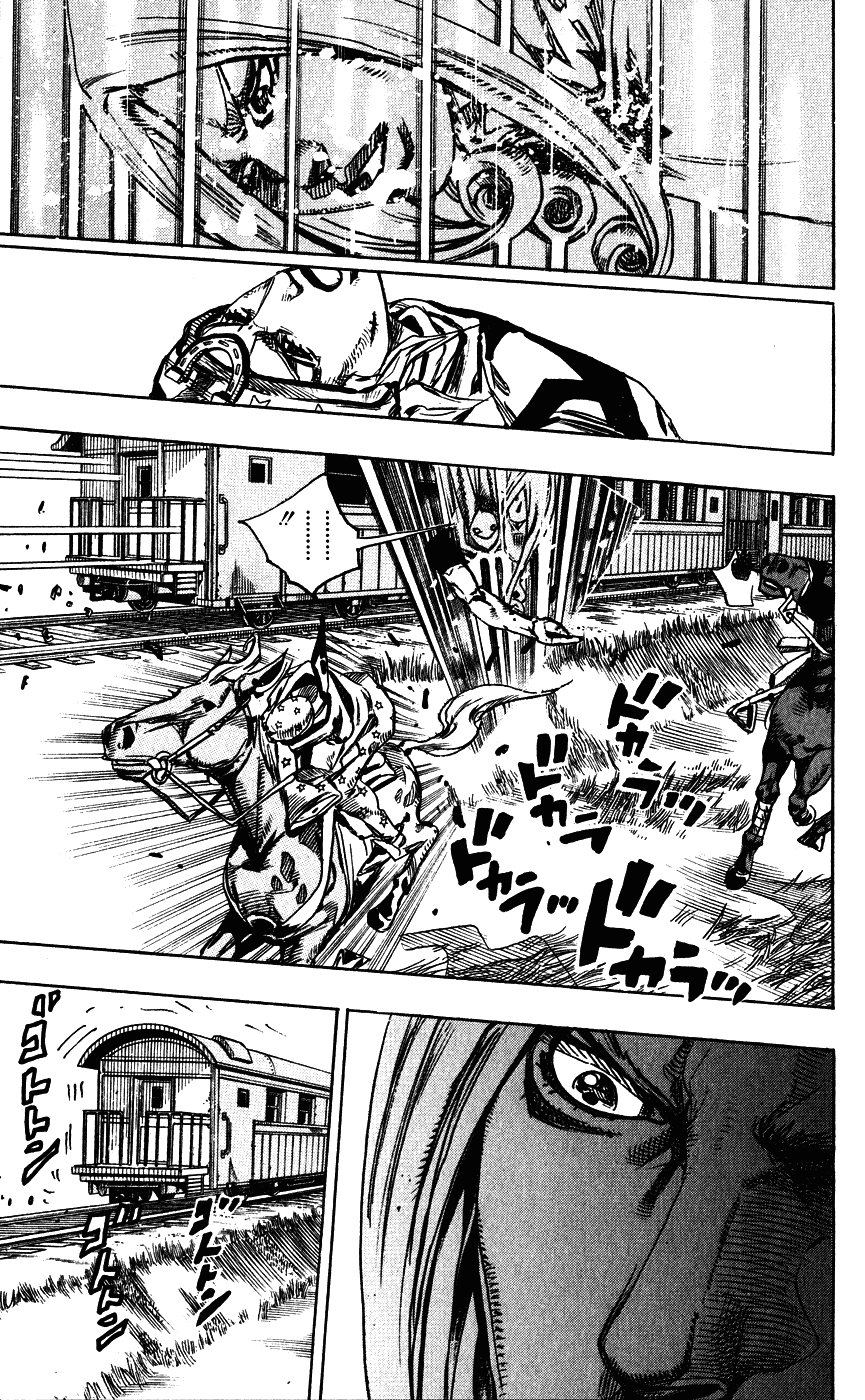 Манга Невероятные Приключения ДжоДжо Часть 7: Steel Ball Run - Глава 79 Страница 23