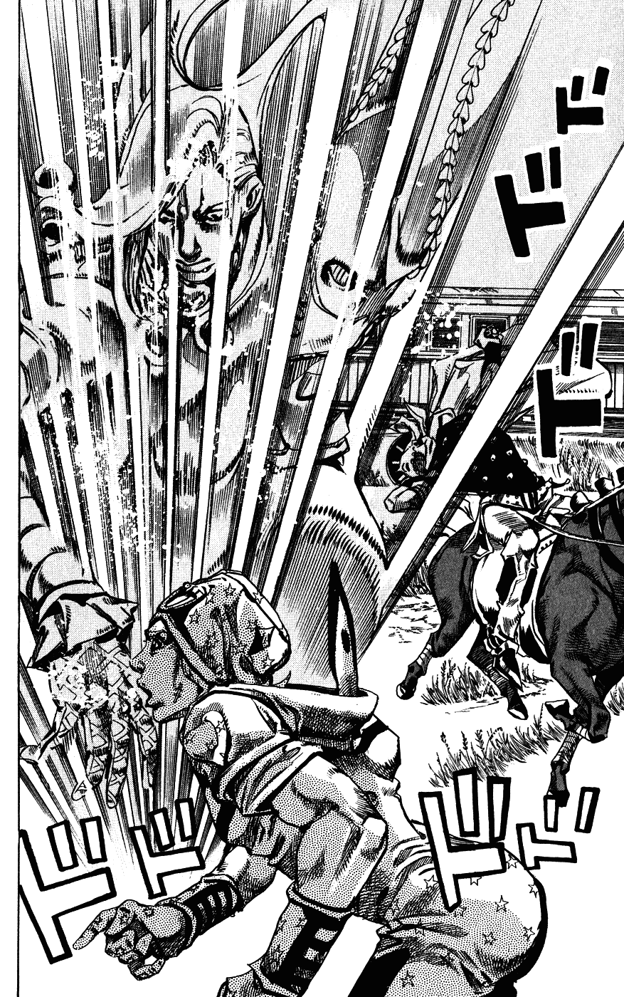 Манга Невероятные Приключения ДжоДжо Часть 7: Steel Ball Run - Глава 79 Страница 19