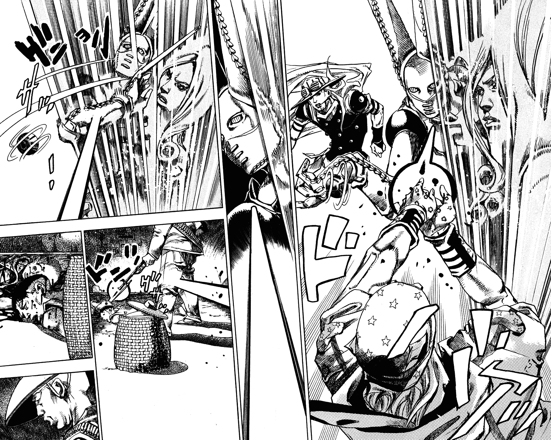 Манга Невероятные Приключения ДжоДжо Часть 7: Steel Ball Run - Глава 79 Страница 15
