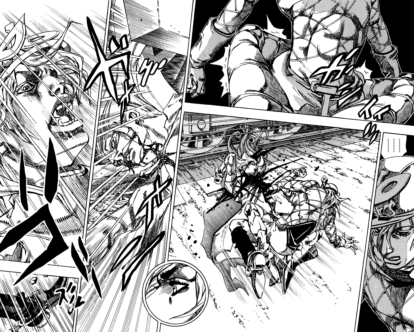 Манга Невероятные Приключения ДжоДжо Часть 7: Steel Ball Run - Глава 76 Страница 6