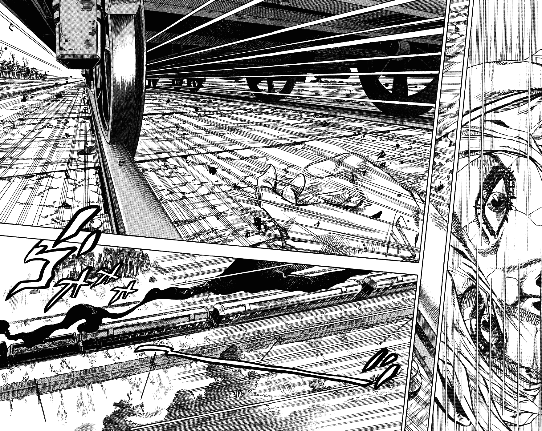 Манга Невероятные Приключения ДжоДжо Часть 7: Steel Ball Run - Глава 76 Страница 7