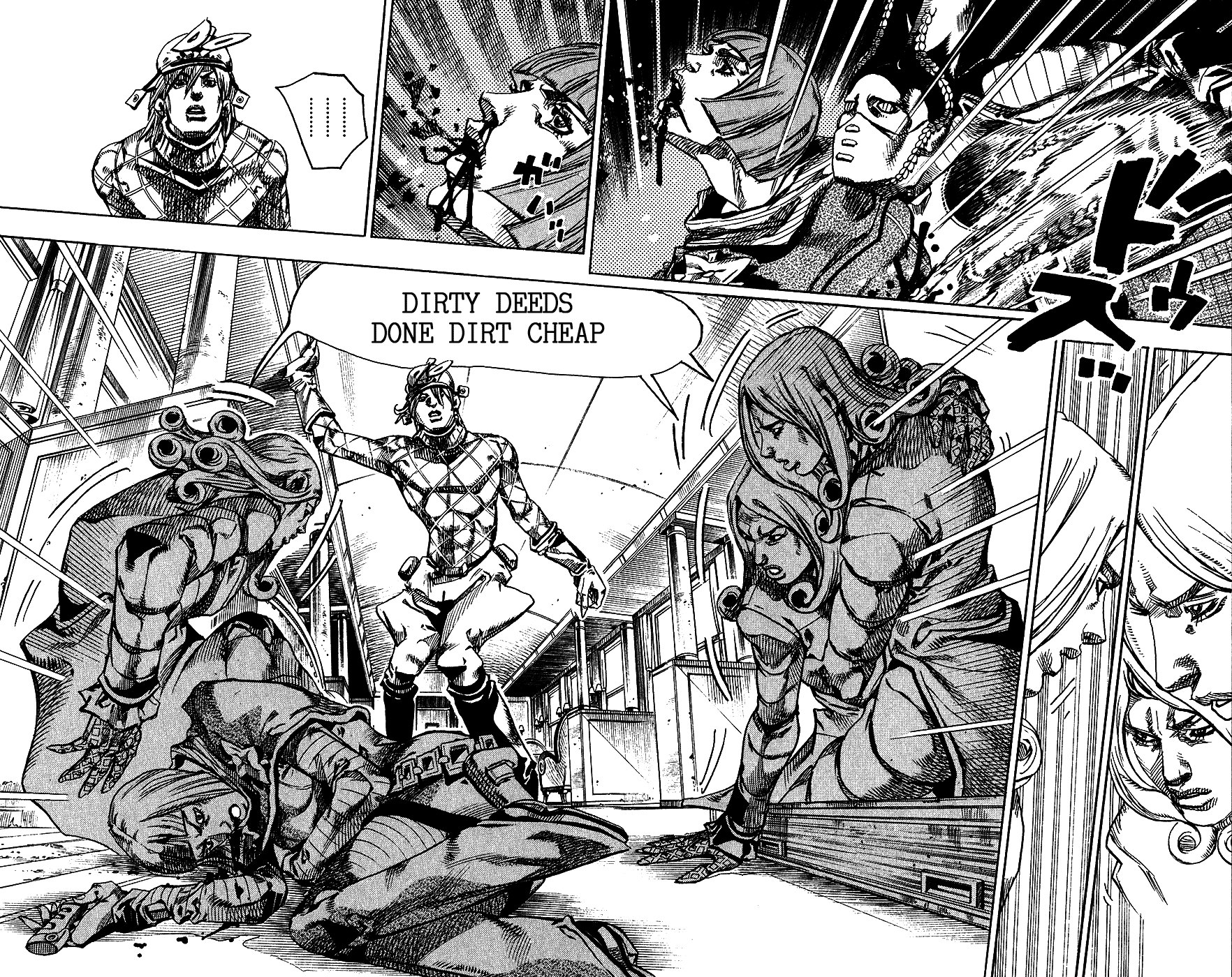 Манга Невероятные Приключения ДжоДжо Часть 7: Steel Ball Run - Глава 75 Страница 27