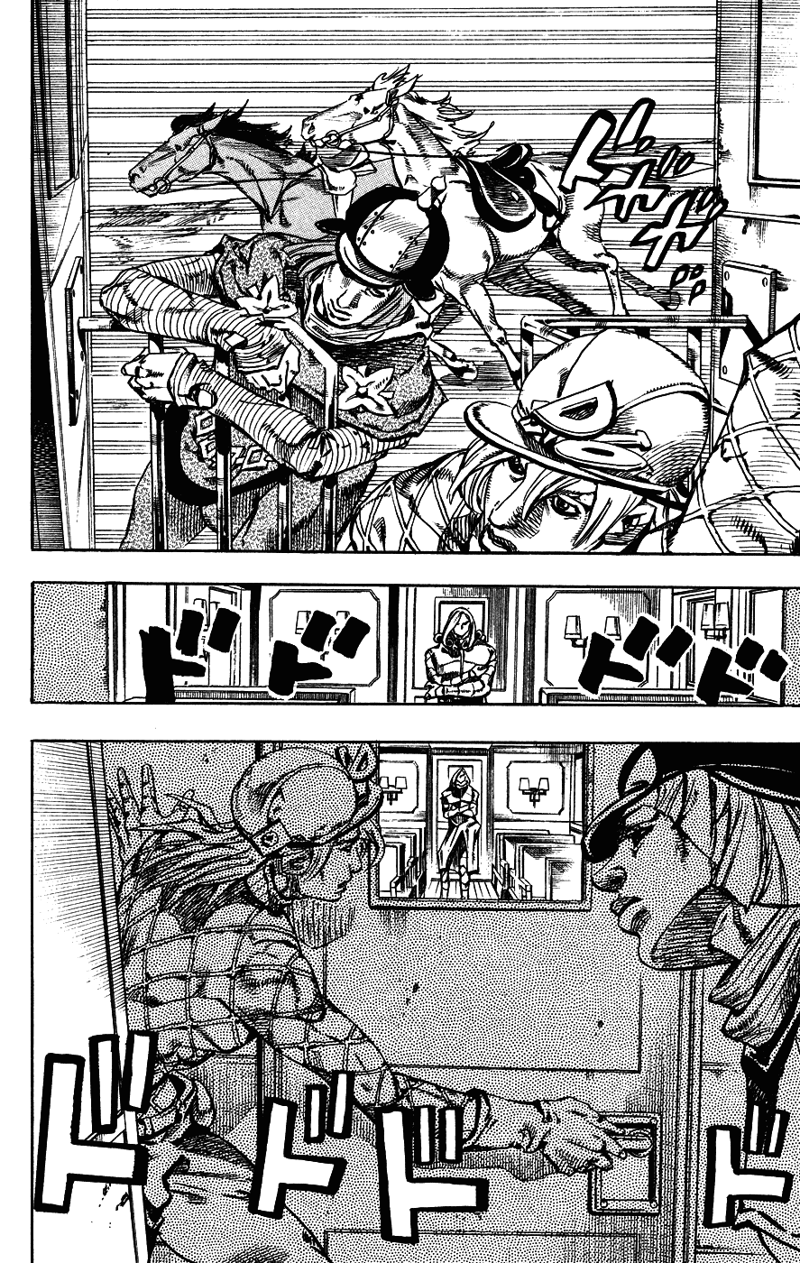 Манга Невероятные Приключения ДжоДжо Часть 7: Steel Ball Run - Глава 74 Страница 17