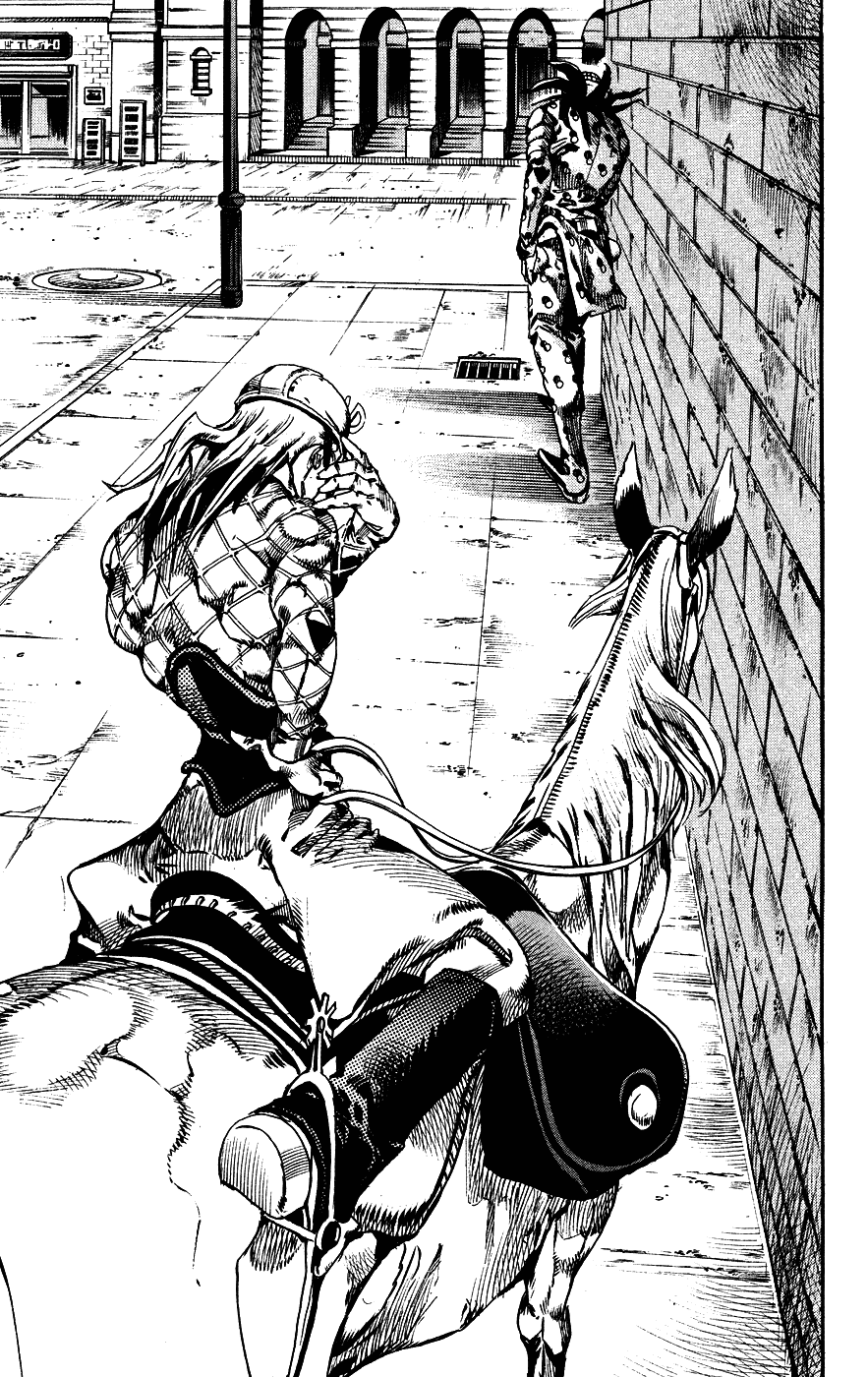 Манга Невероятные Приключения ДжоДжо Часть 7: Steel Ball Run - Глава 66 Страница 36