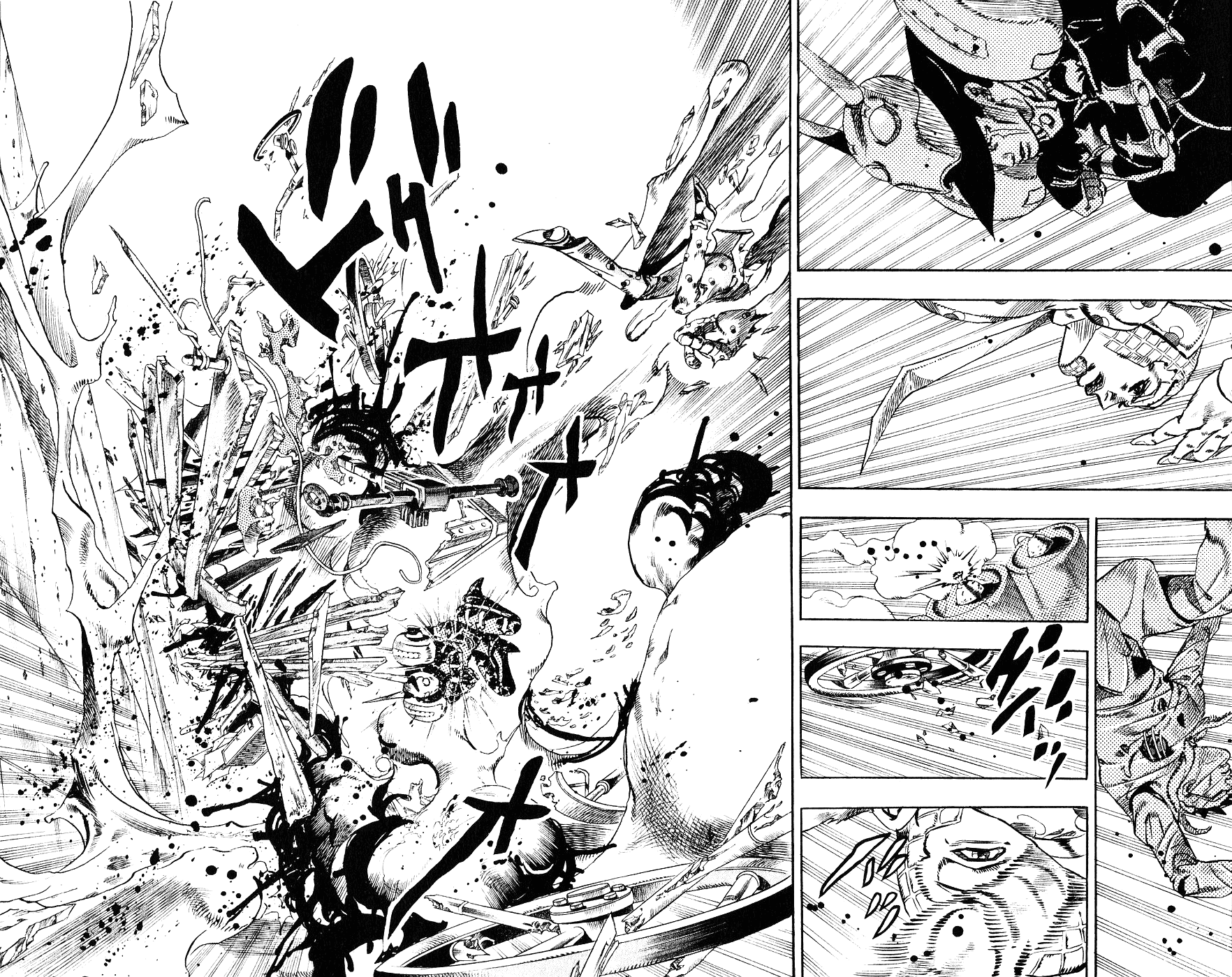 Манга Невероятные Приключения ДжоДжо Часть 7: Steel Ball Run - Глава 62 Страница 38