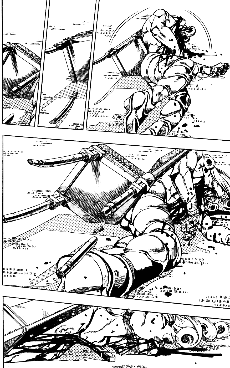 Манга Невероятные Приключения ДжоДжо Часть 7: Steel Ball Run - Глава 61 Страница 45