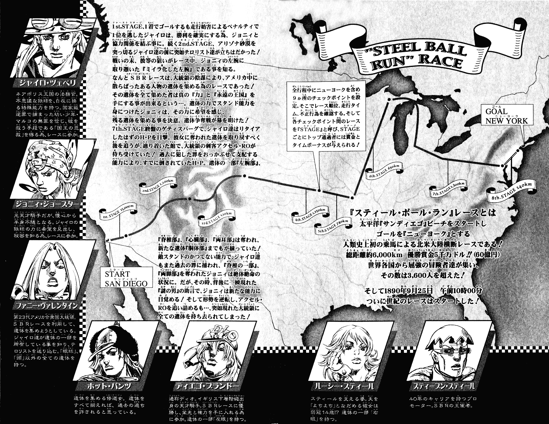 Манга Невероятные Приключения ДжоДжо Часть 7: Steel Ball Run - Глава 60 Страница 4