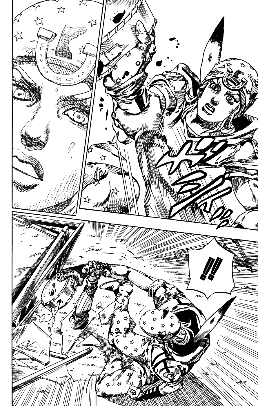 Манга Невероятные Приключения ДжоДжо Часть 7: Steel Ball Run - Глава 58 Страница 18
