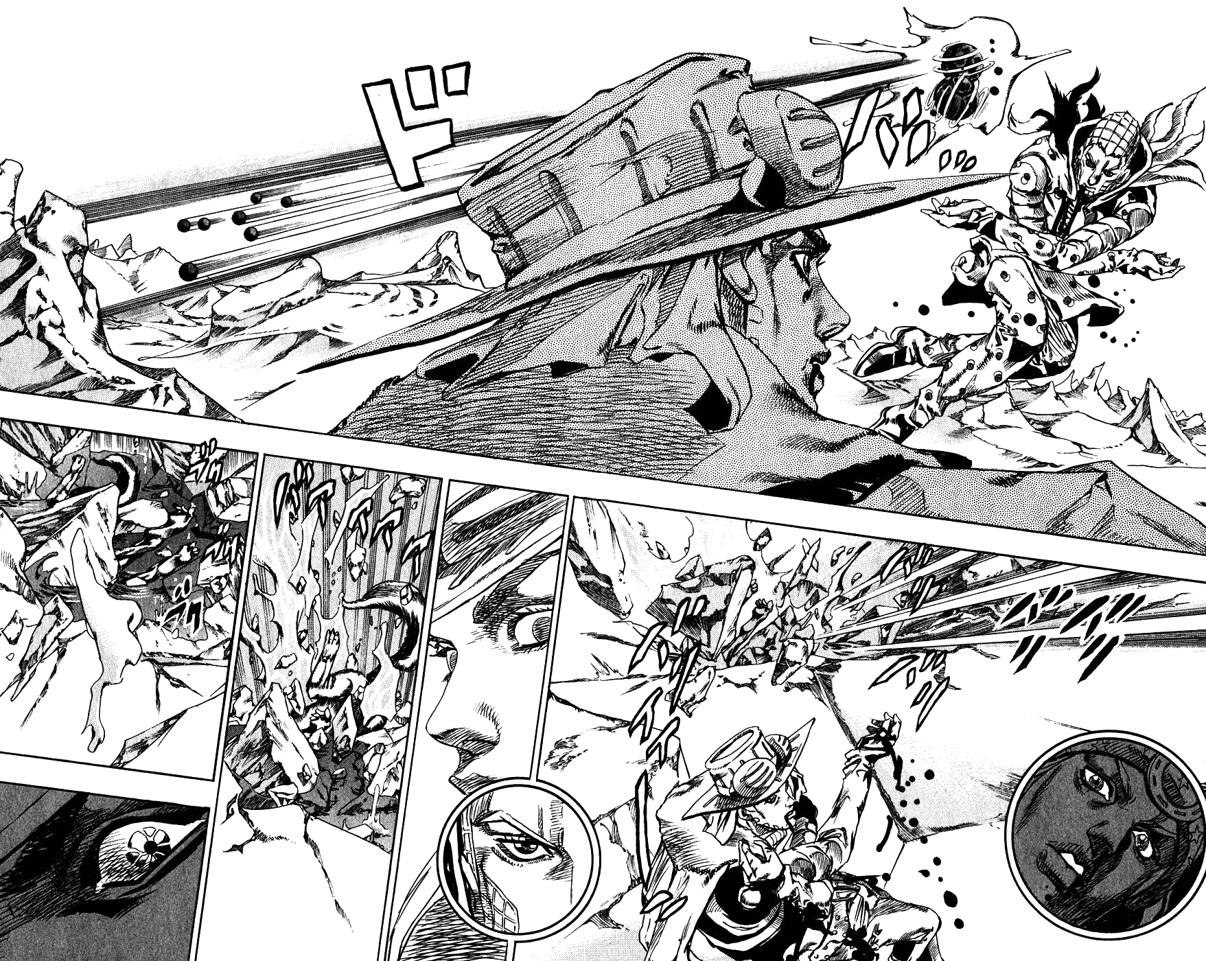 Манга Невероятные Приключения ДжоДжо Часть 7: Steel Ball Run - Глава 54 Страница 19