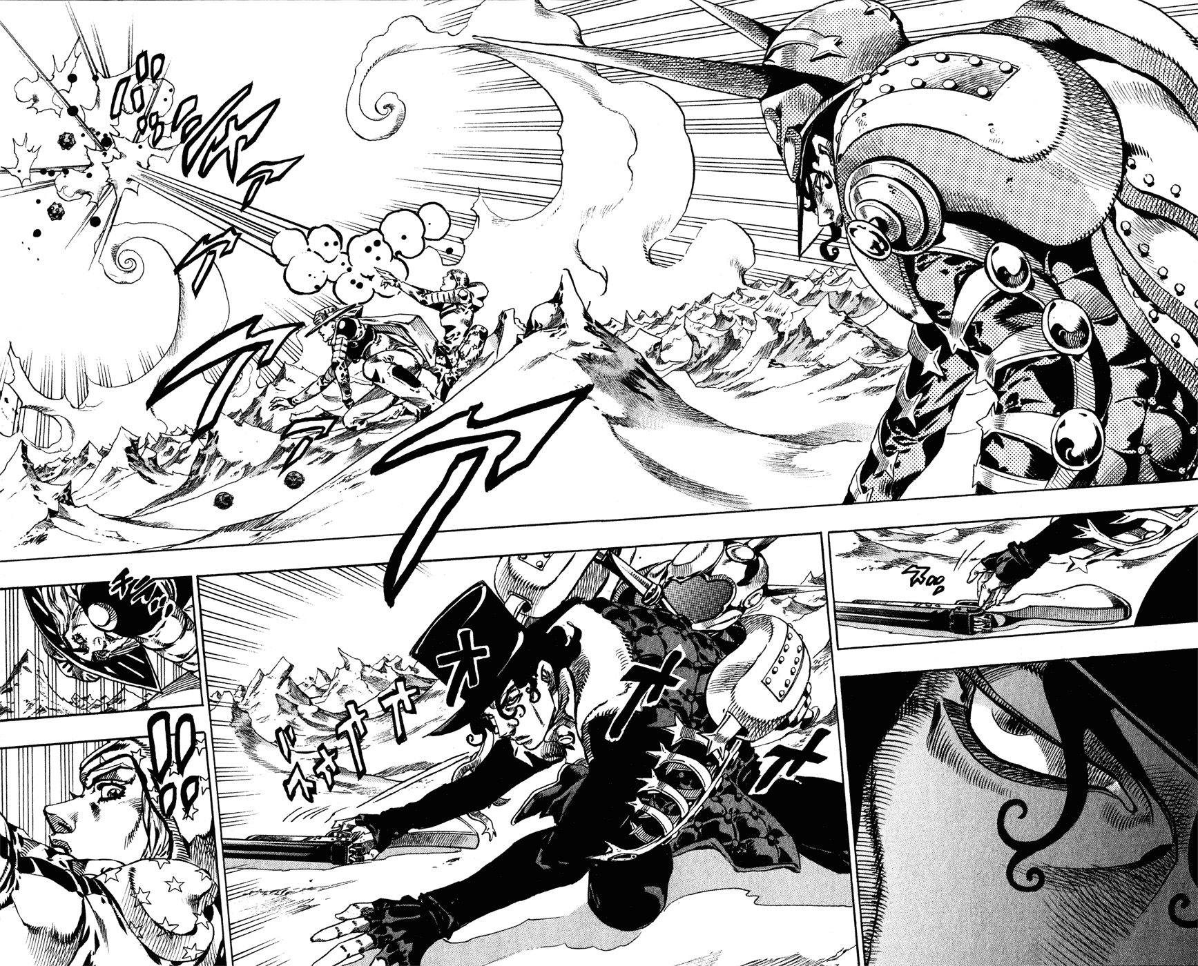 Манга Невероятные Приключения ДжоДжо Часть 7: Steel Ball Run - Глава 53 Страница 8