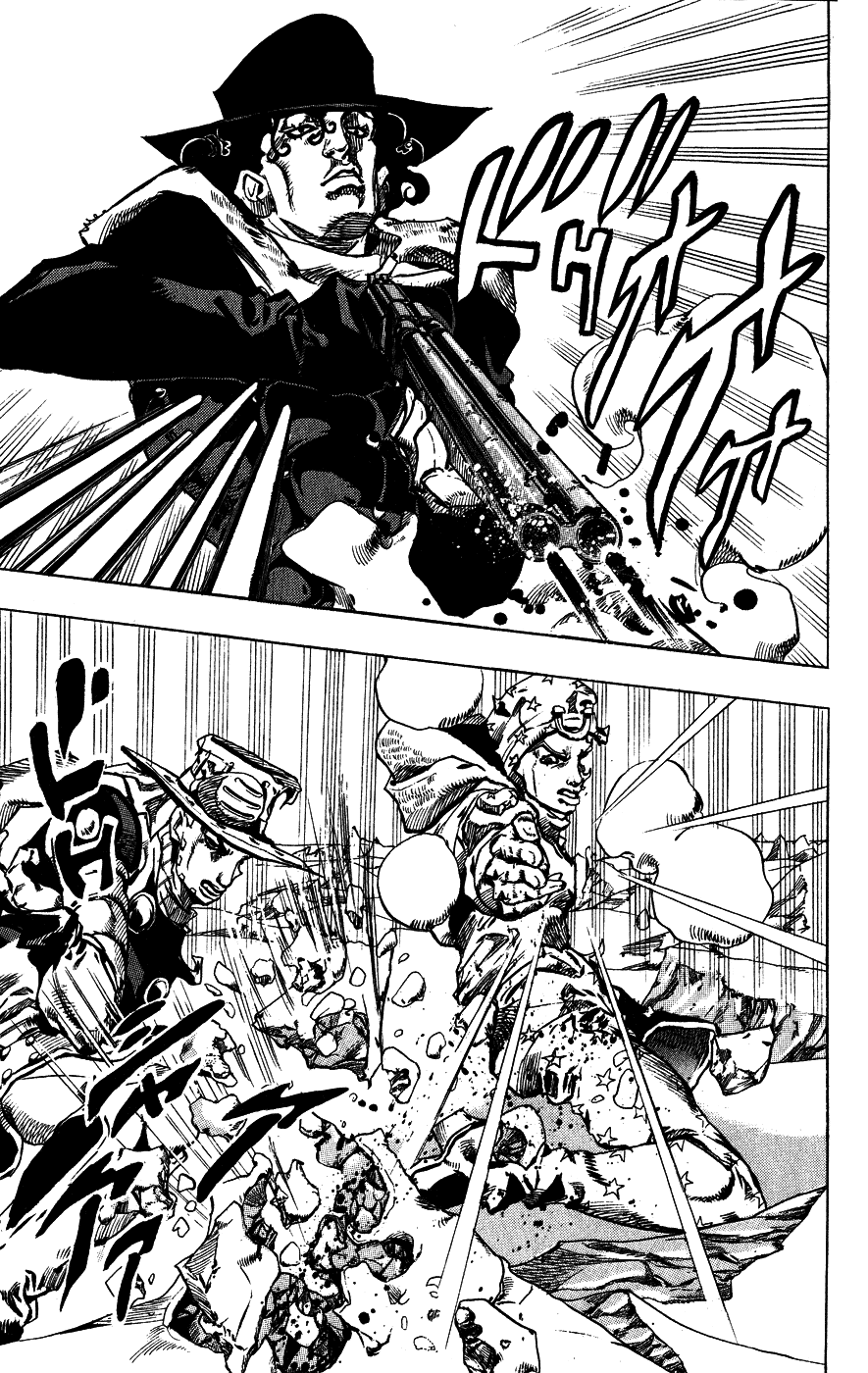 Манга Невероятные Приключения ДжоДжо Часть 7: Steel Ball Run - Глава 52 Страница 22