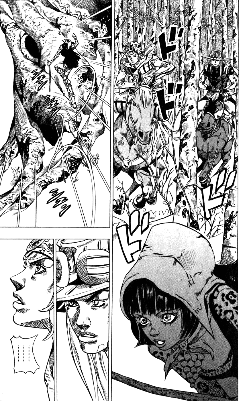 Манга Невероятные Приключения ДжоДжо Часть 7: Steel Ball Run - Глава 45 Страница 22