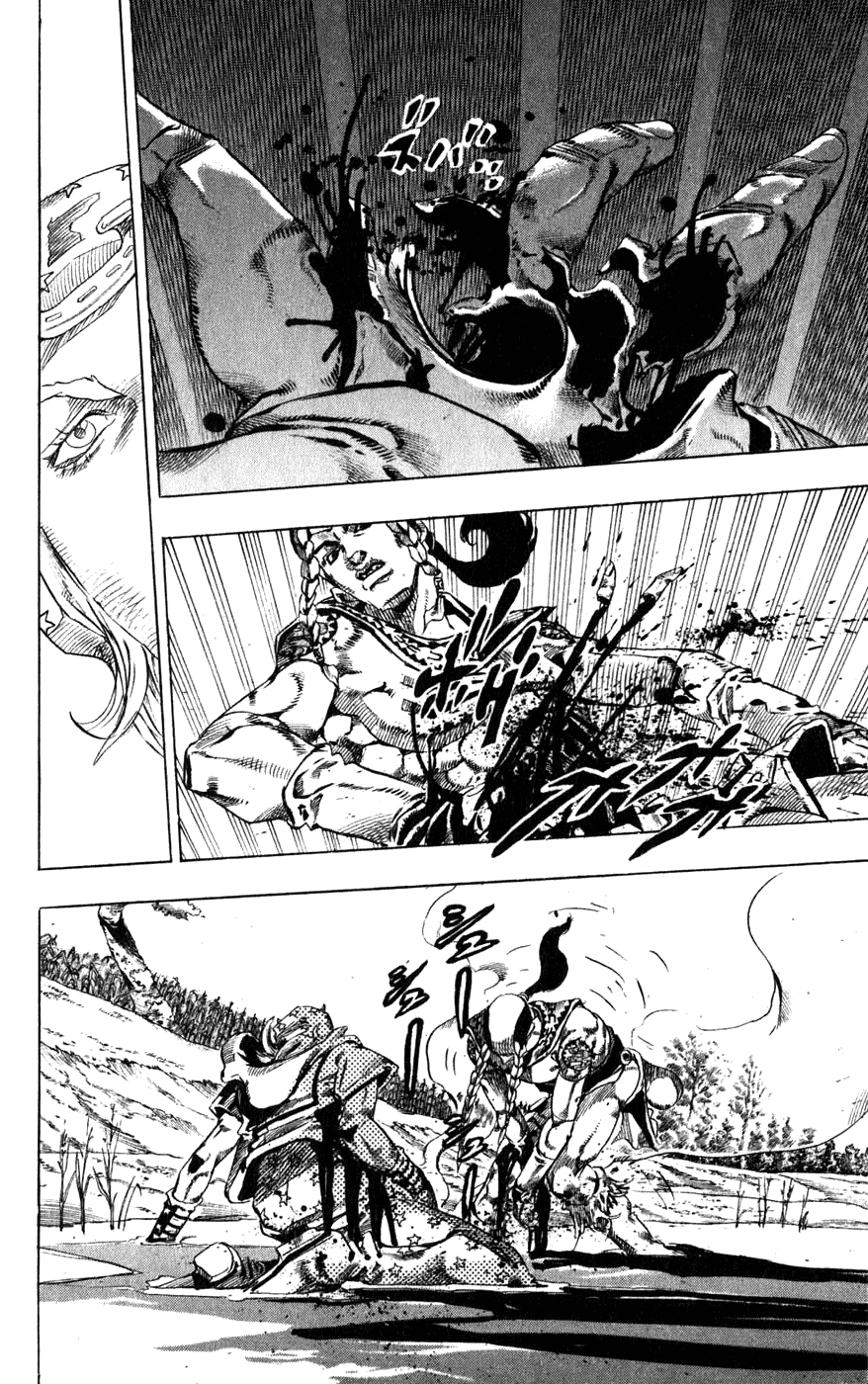 Манга Невероятные Приключения ДжоДжо Часть 7: Steel Ball Run - Глава 44 Страница 34