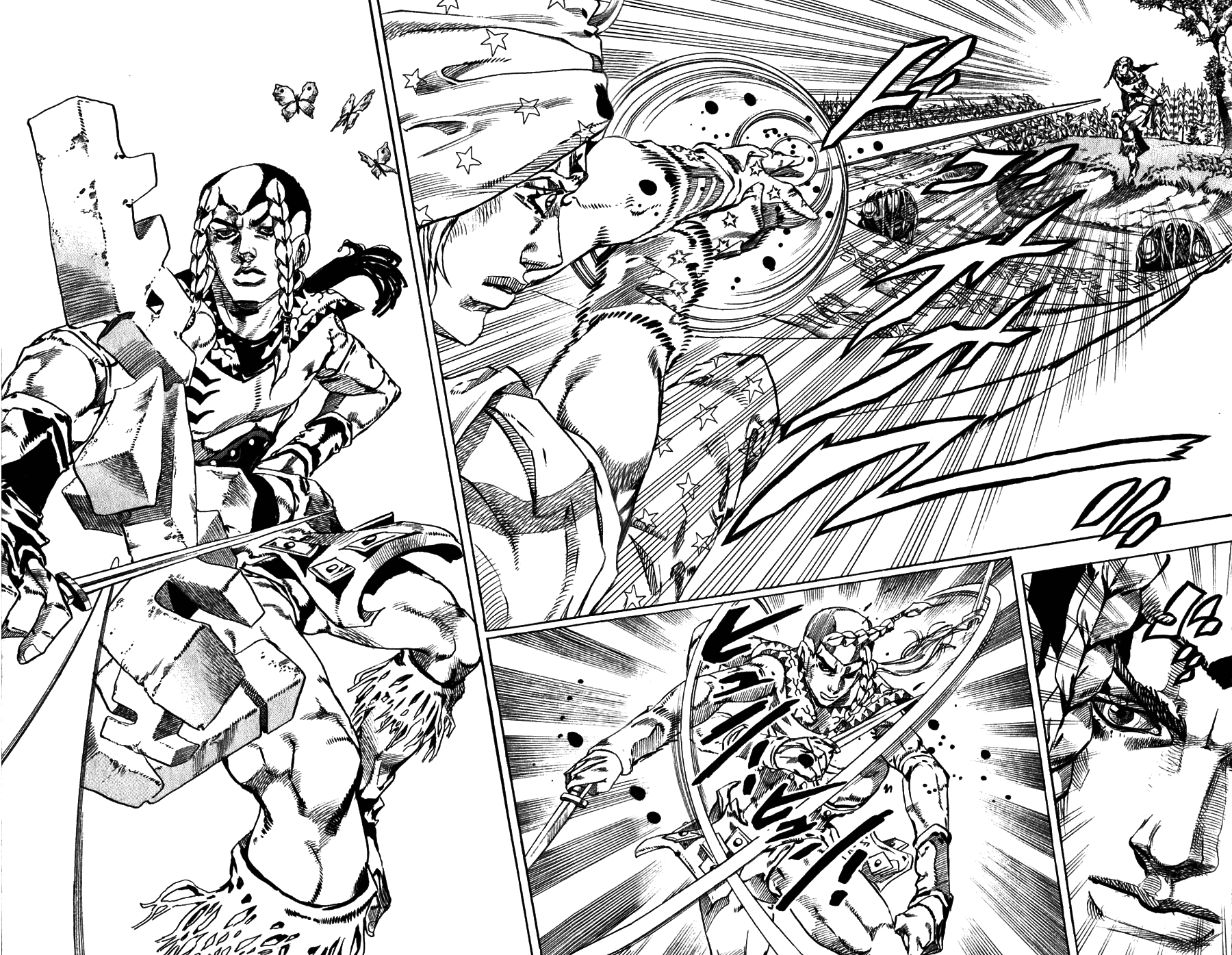 Манга Невероятные Приключения ДжоДжо Часть 7: Steel Ball Run - Глава 44 Страница 7