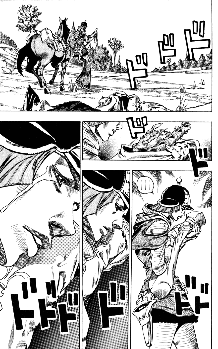 Манга Невероятные Приключения ДжоДжо Часть 7: Steel Ball Run - Глава 44 Страница 47