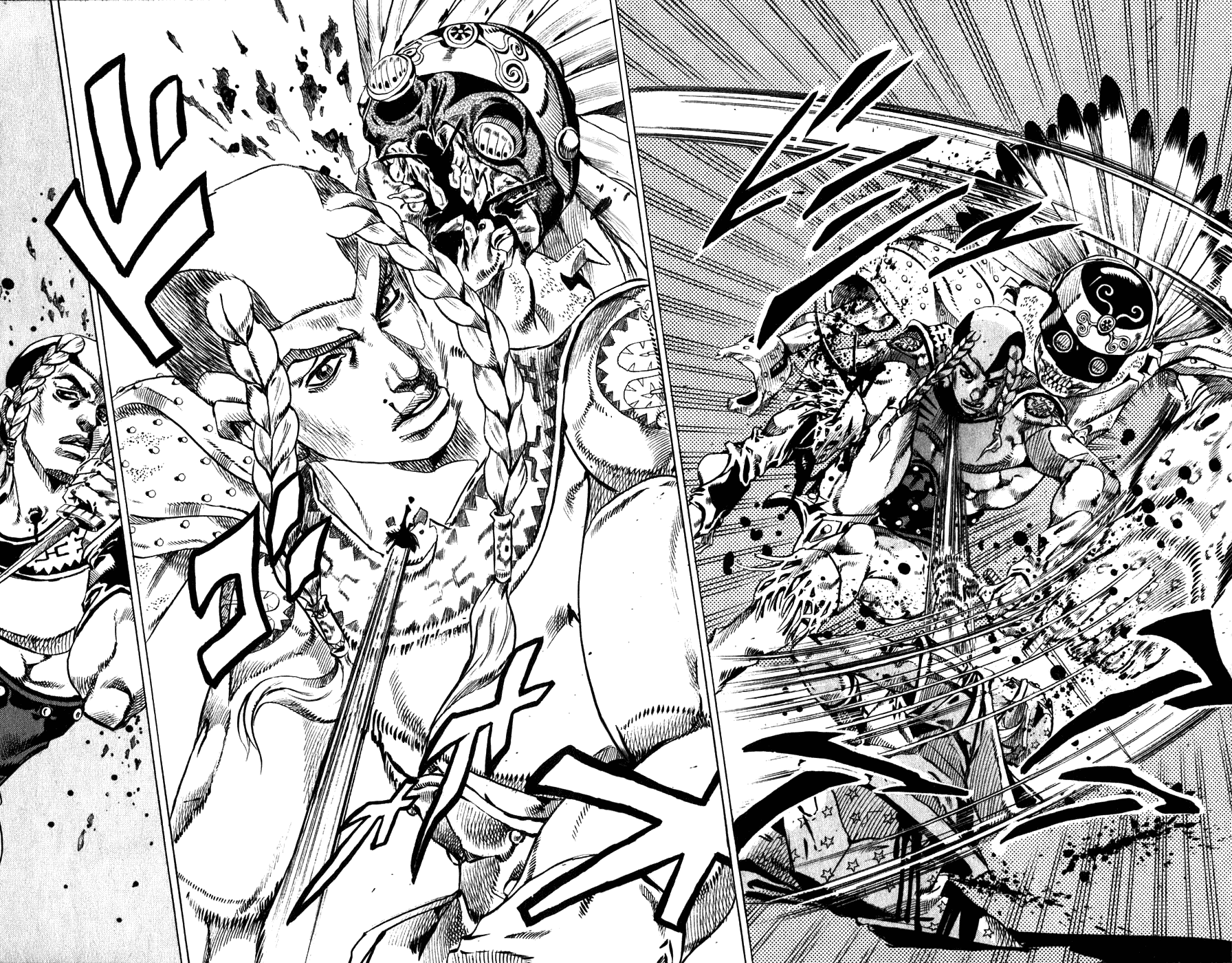 Манга Невероятные Приключения ДжоДжо Часть 7: Steel Ball Run - Глава 44 Страница 39