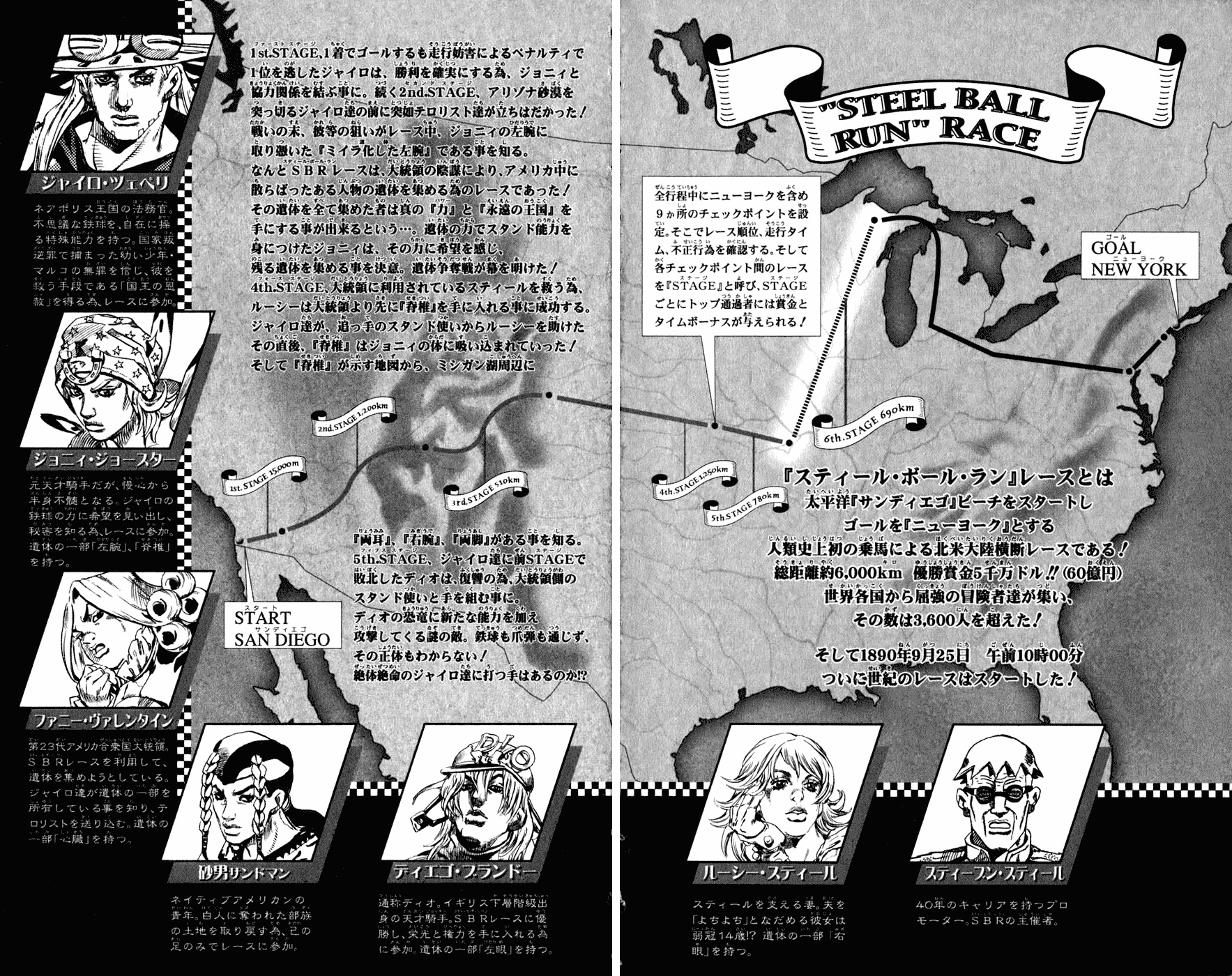 Манга Невероятные Приключения ДжоДжо Часть 7: Steel Ball Run - Глава 43 Страница 4