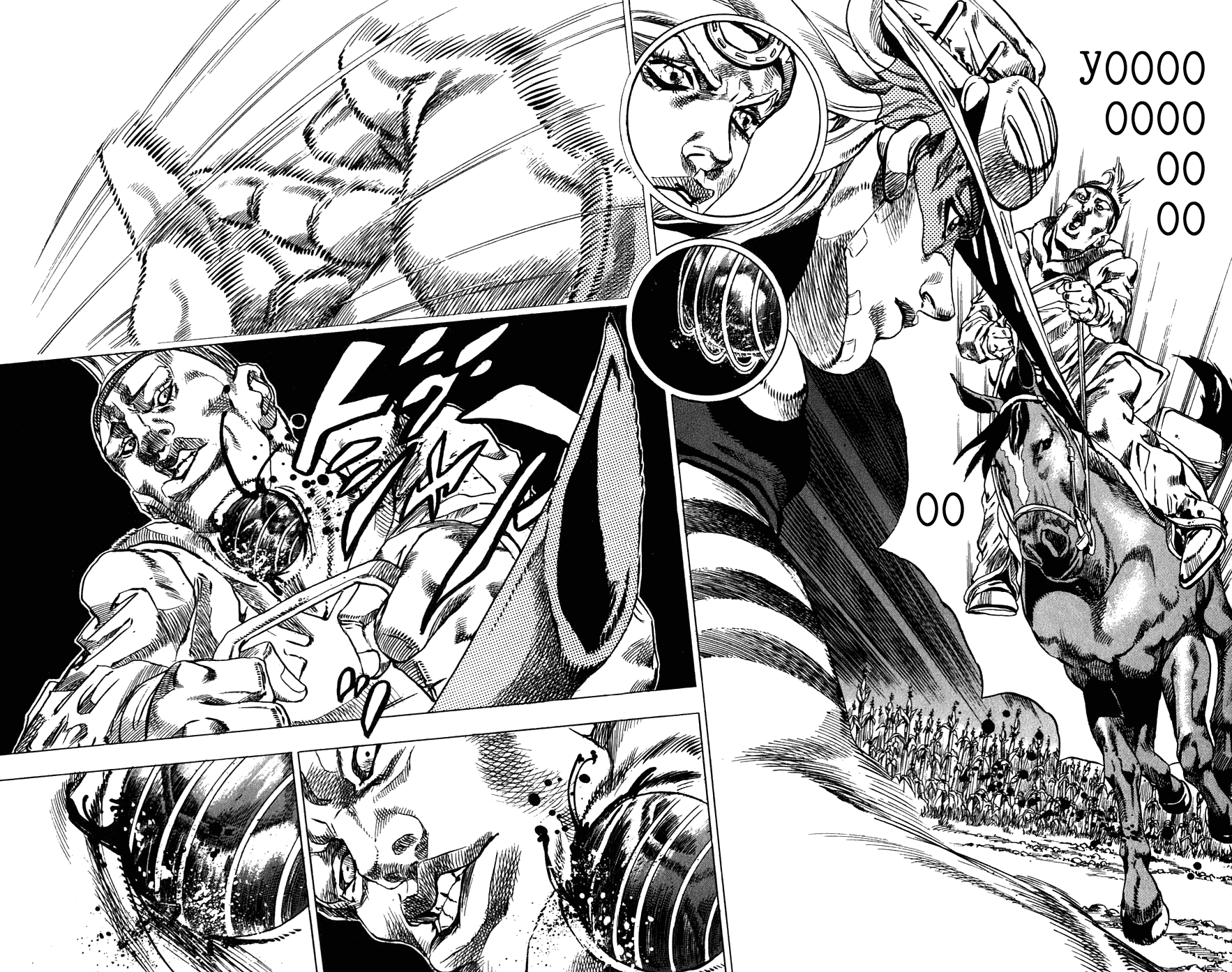 Манга Невероятные Приключения ДжоДжо Часть 7: Steel Ball Run - Глава 41 Страница 25