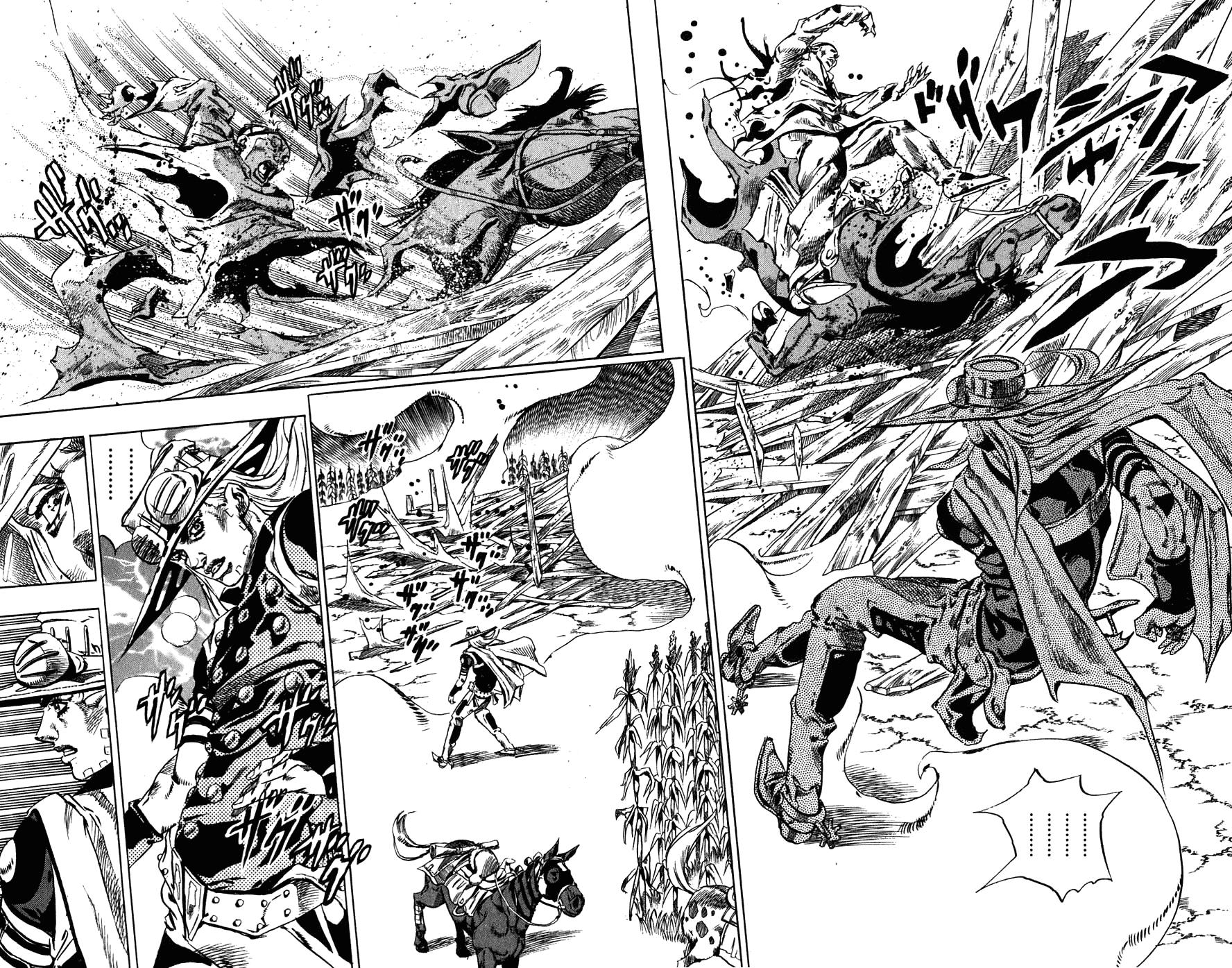 Манга Невероятные Приключения ДжоДжо Часть 7: Steel Ball Run - Глава 41 Страница 31