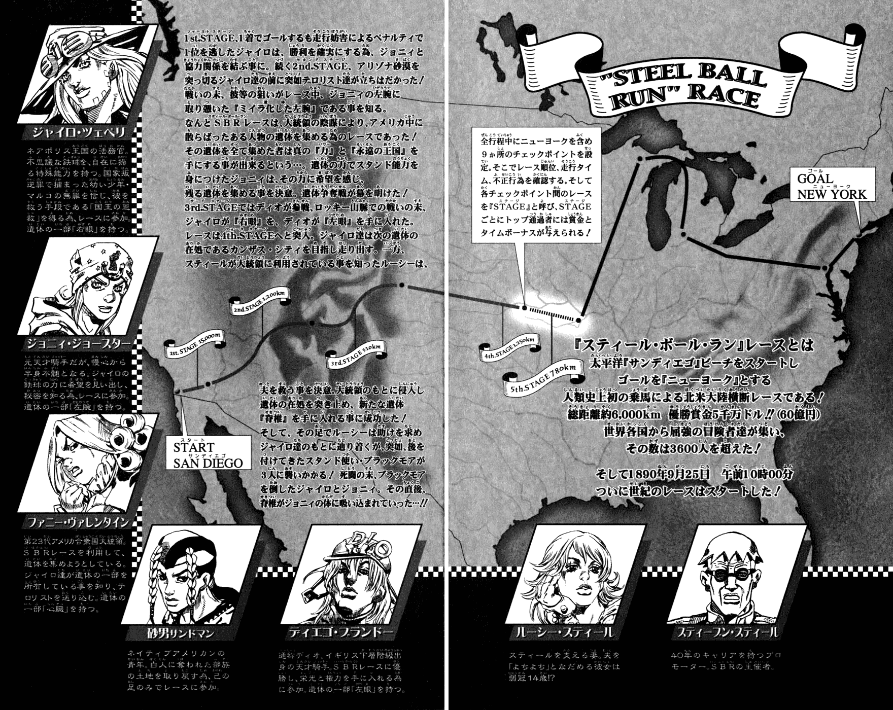 Манга Невероятные Приключения ДжоДжо Часть 7: Steel Ball Run - Глава 40 Страница 4