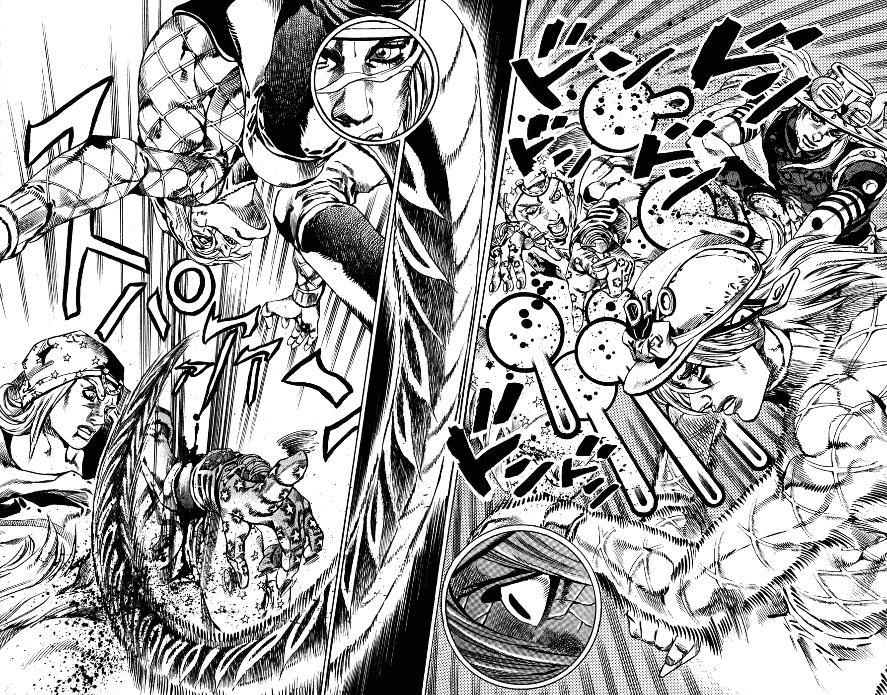 Манга Невероятные Приключения ДжоДжо Часть 7: Steel Ball Run - Глава 39 Страница 8