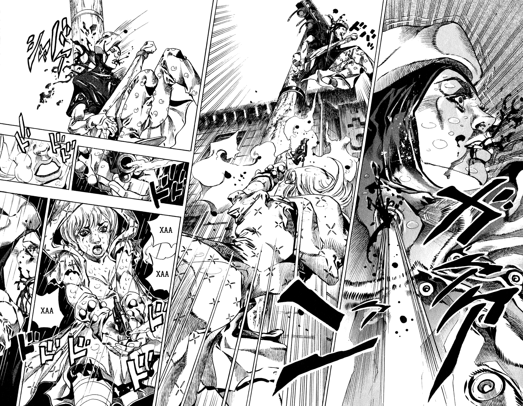 Манга Невероятные Приключения ДжоДжо Часть 7: Steel Ball Run - Глава 38 Страница 12