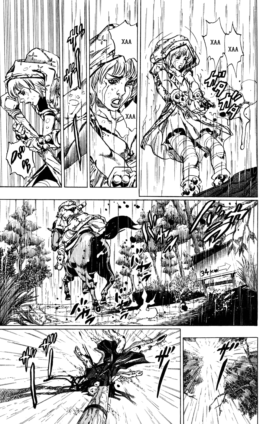 Манга Невероятные Приключения ДжоДжо Часть 7: Steel Ball Run - Глава 38 Страница 14