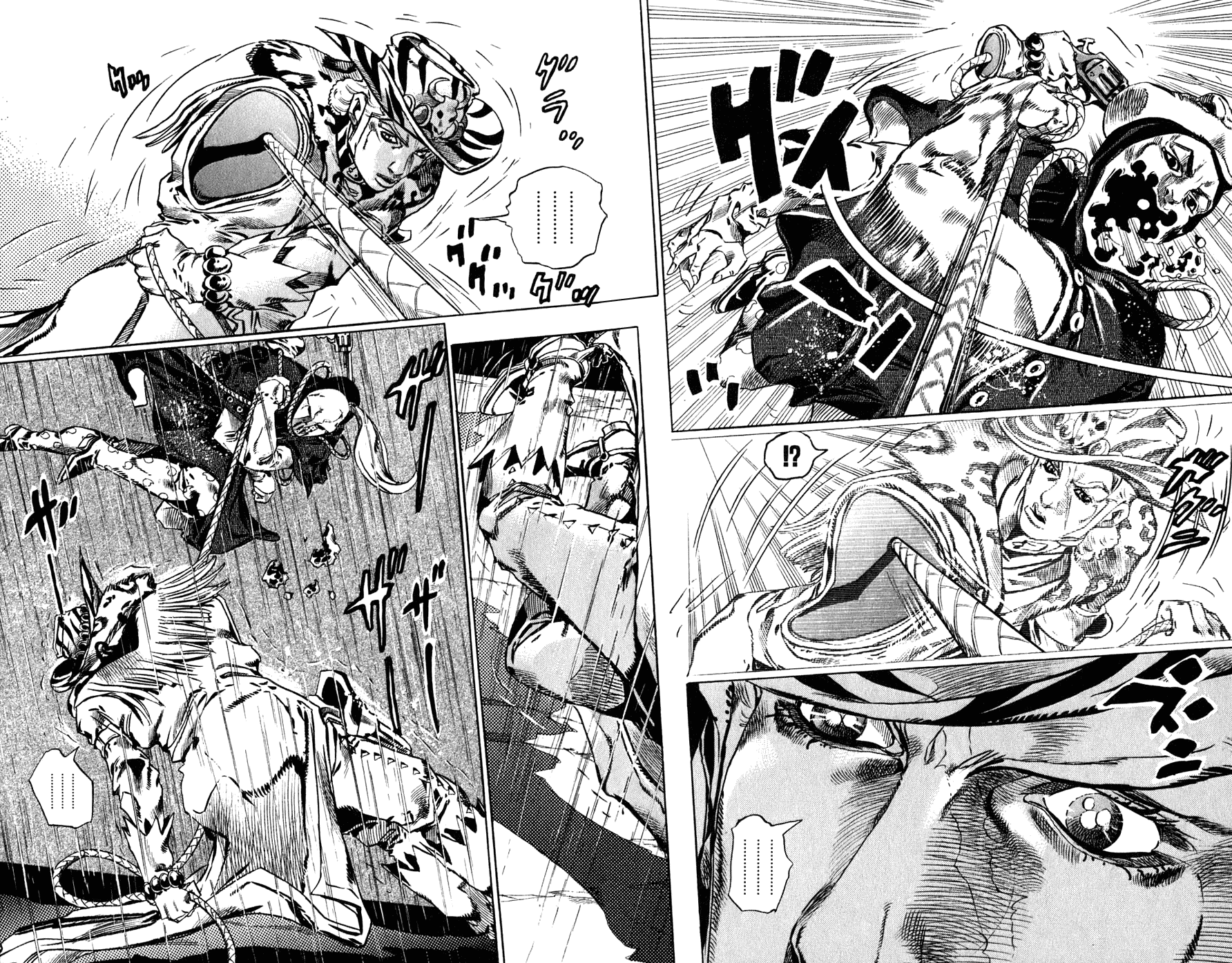 Манга Невероятные Приключения ДжоДжо Часть 7: Steel Ball Run - Глава 37 Страница 37
