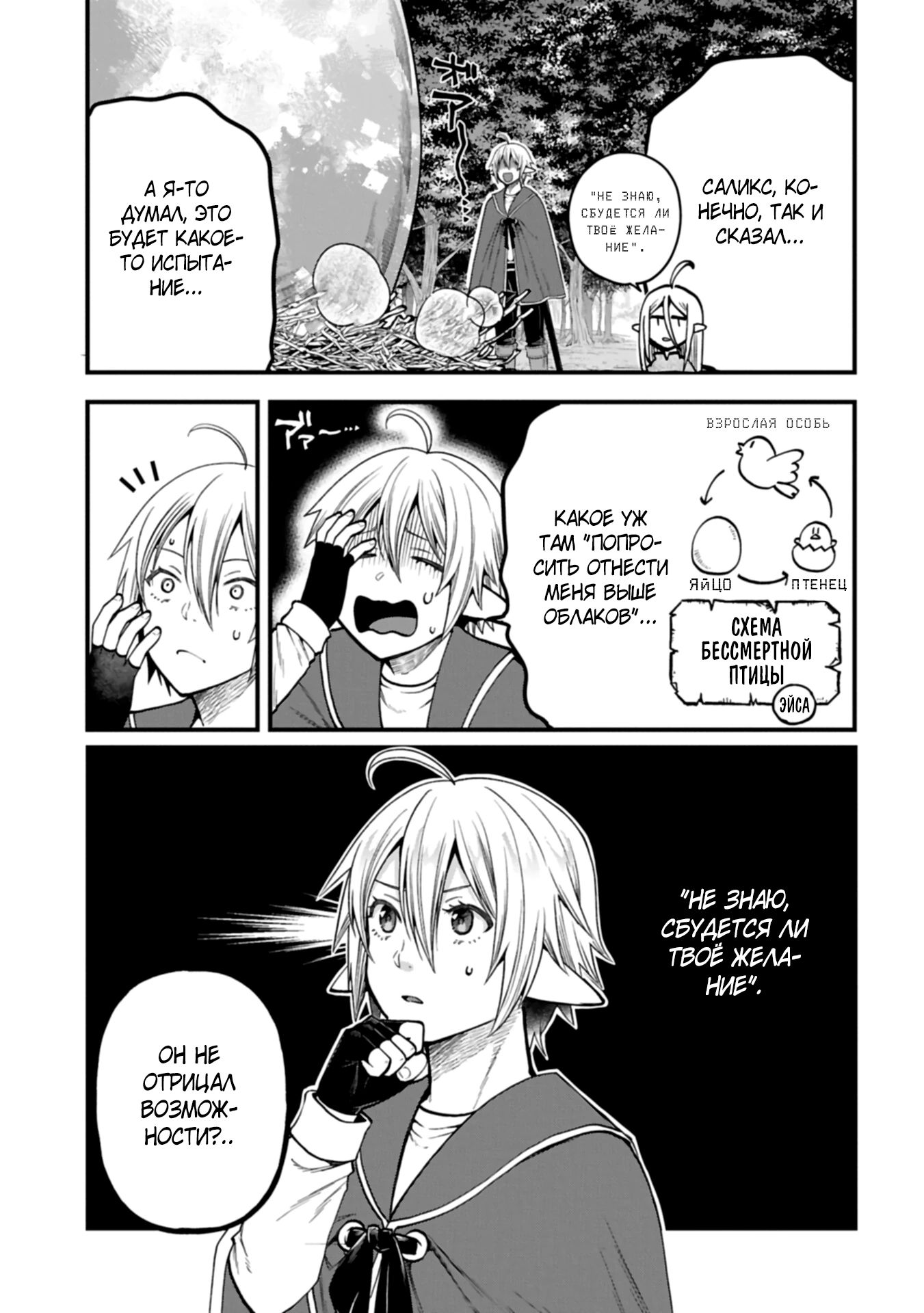 Манга Я переродился и стал высшим эльфом, но через 120 лет я устал от скучной жизни - Глава 45.2 Страница 3