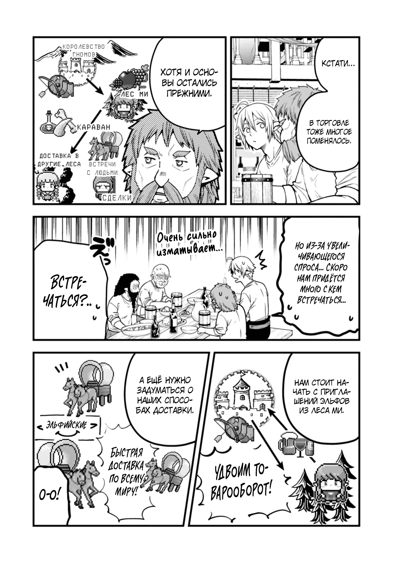 Манга Я переродился и стал высшим эльфом, но через 120 лет я устал от скучной жизни - Глава 42.2 Страница 4