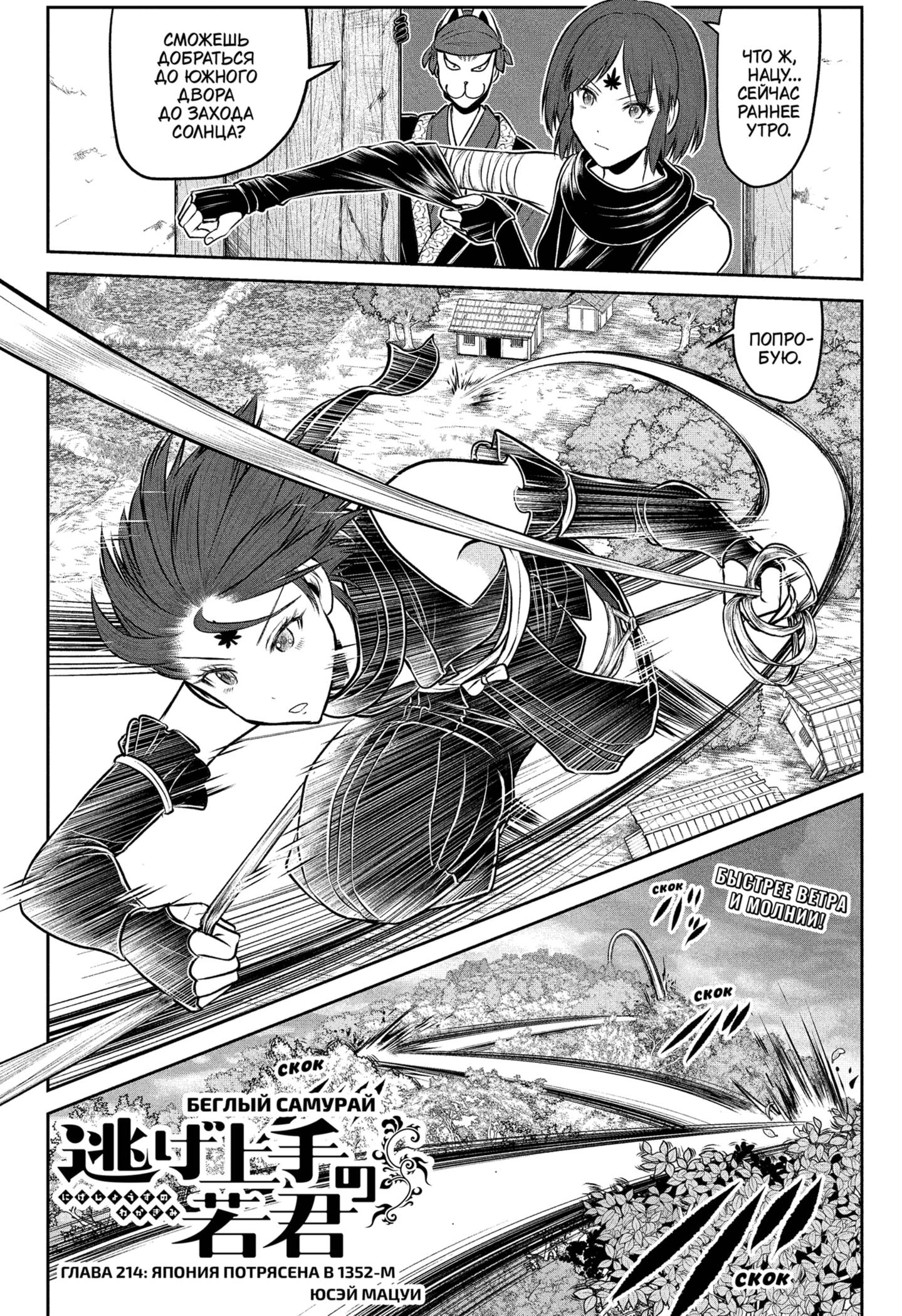 Манга Неуловимый самурай - Глава 214 Страница 2