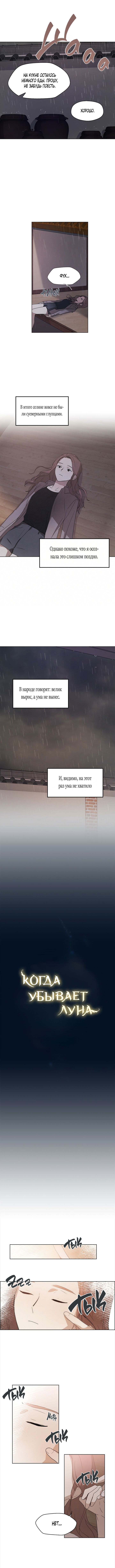 Манга Когда убывает луна - Глава 3 Страница 2