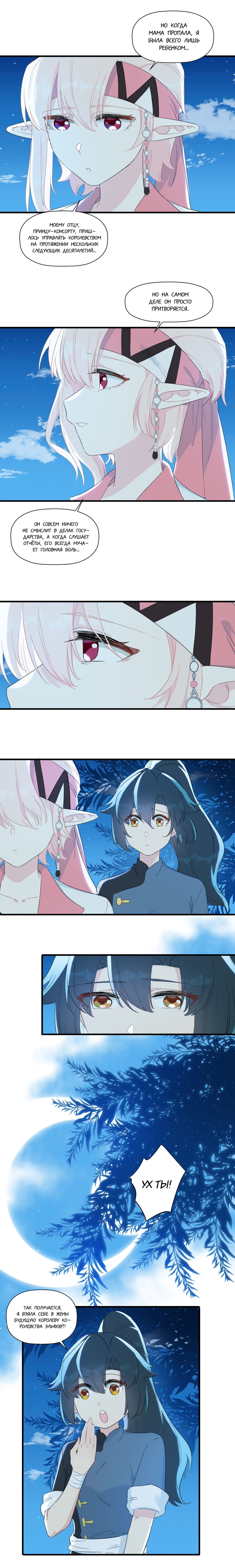 Манга Что же мне делать, если я подписала брачный договор с эльфийской принцессой? - Глава 85 Страница 5