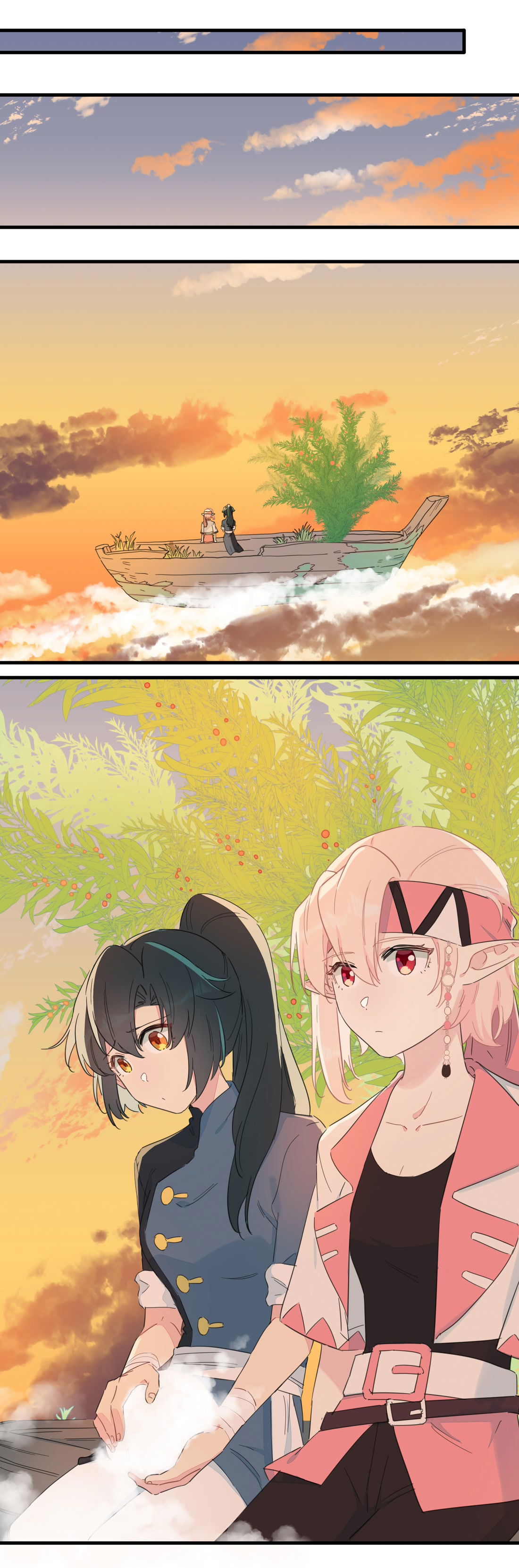 Манга Что же мне делать, если я подписала брачный договор с эльфийской принцессой? - Глава 84 Страница 8