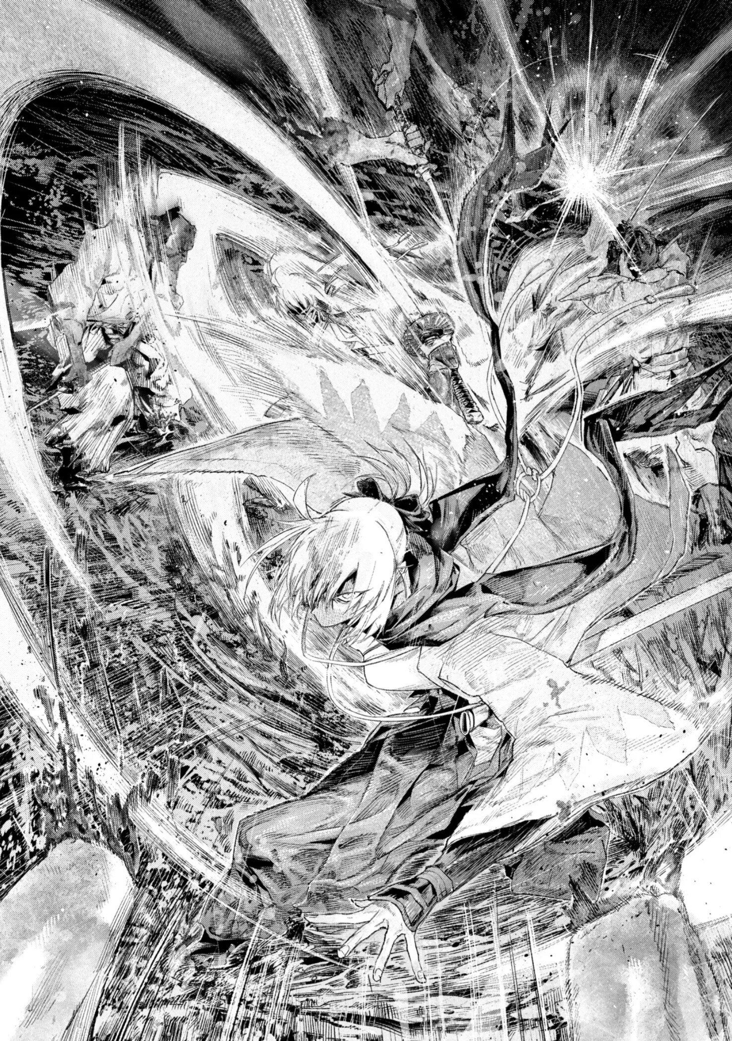 Манга Судьба/Линия Фронта: Предание о Граале в имперской столице - Глава 25.1 Страница 3