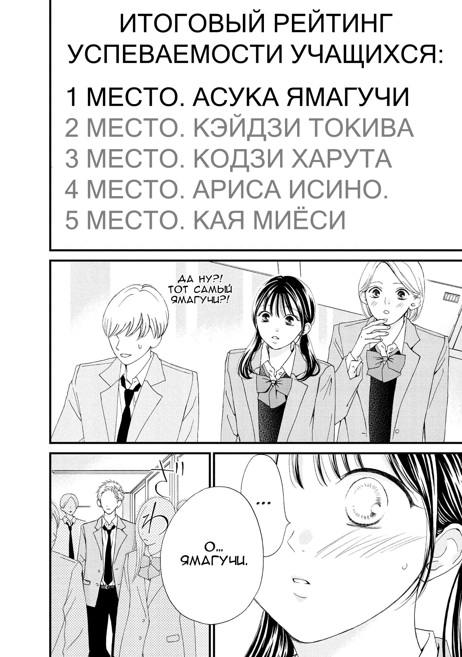 Манга Ямагучи-кун вовсе не задира - Глава 41 Страница 16