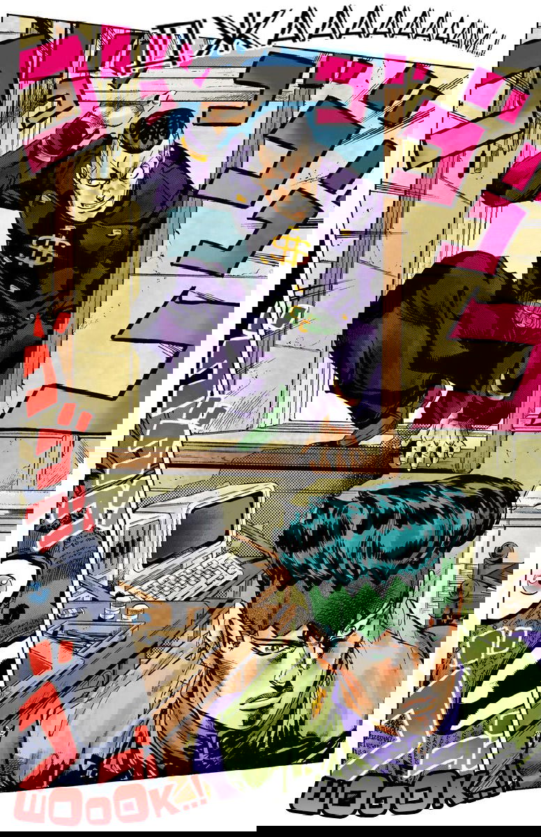 Манга Невероятные Приключения ДжоДжо Часть 4: Несокрушимый алмаз - Глава 57 Страница 11