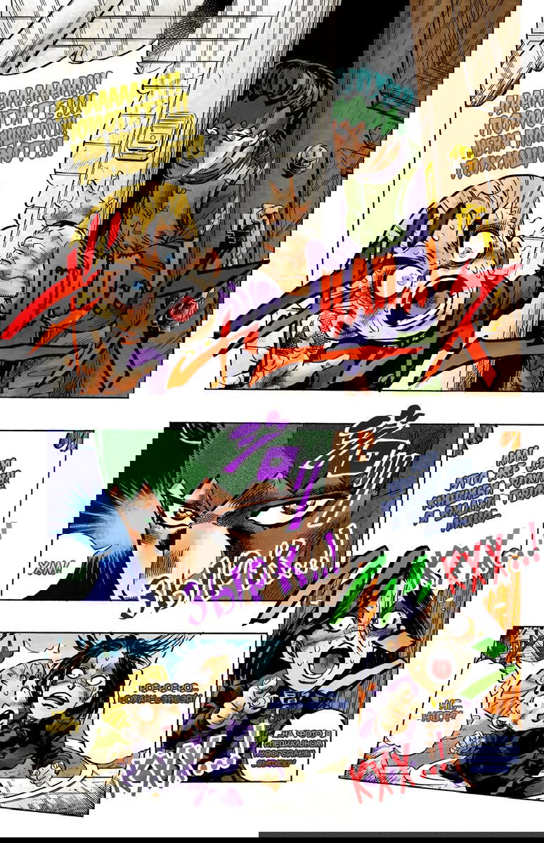 Манга Невероятные Приключения ДжоДжо Часть 4: Несокрушимый алмаз - Глава 53 Страница 9