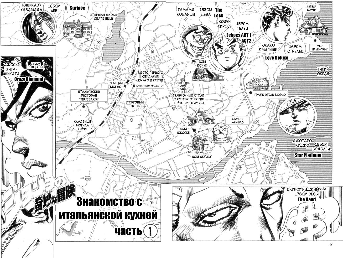 Манга Невероятные Приключения ДжоДжо Часть 4: Несокрушимый алмаз - Глава 38 Страница 5