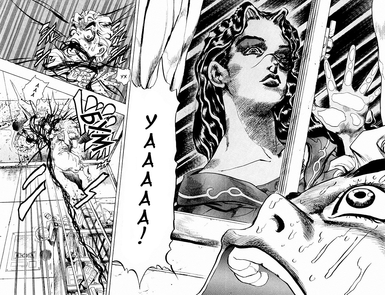 Манга Невероятные Приключения ДжоДжо Часть 4: Несокрушимый алмаз - Глава 31 Страница 15