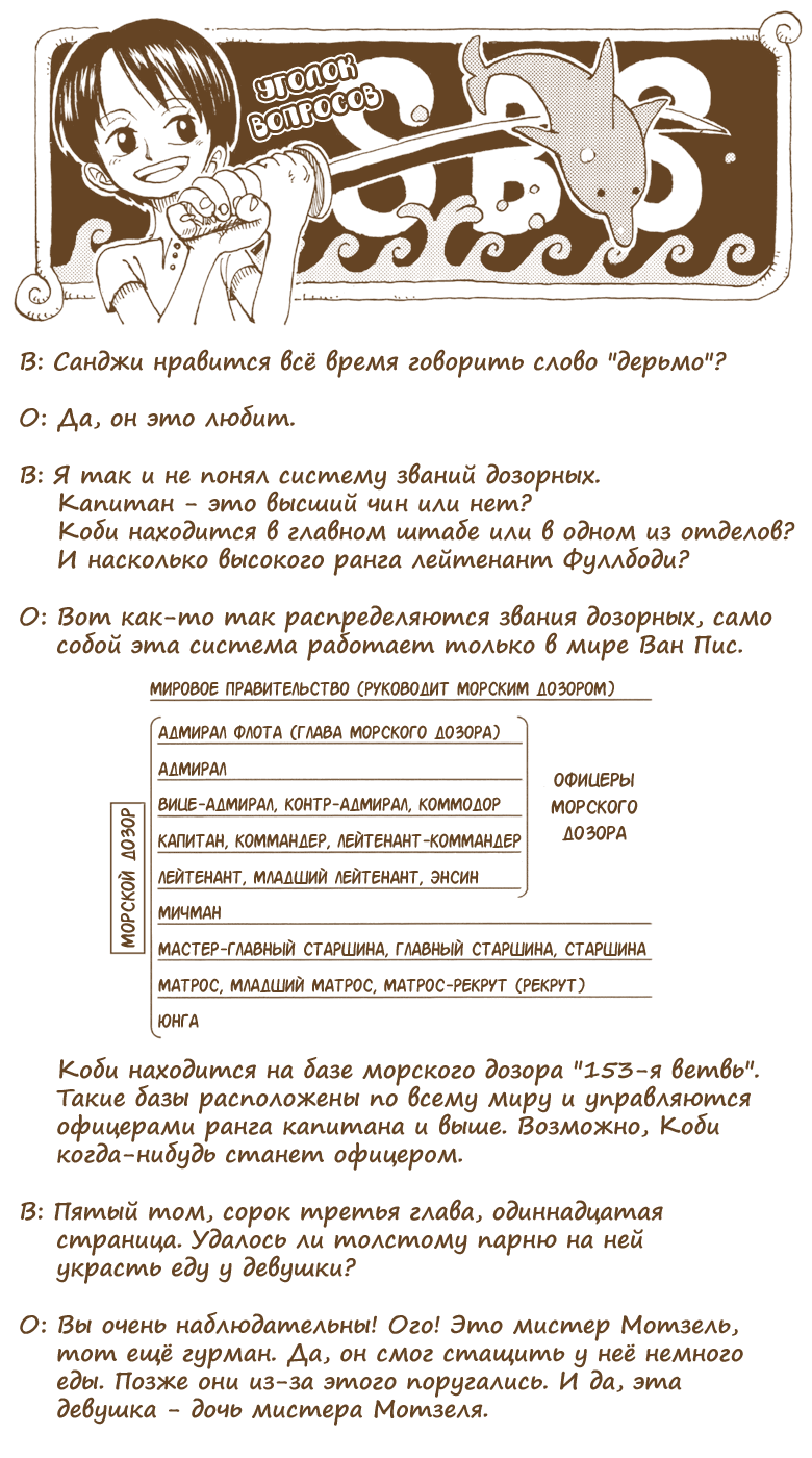 Манга Ван Пис (цветная версия) - Глава 66 Страница 19