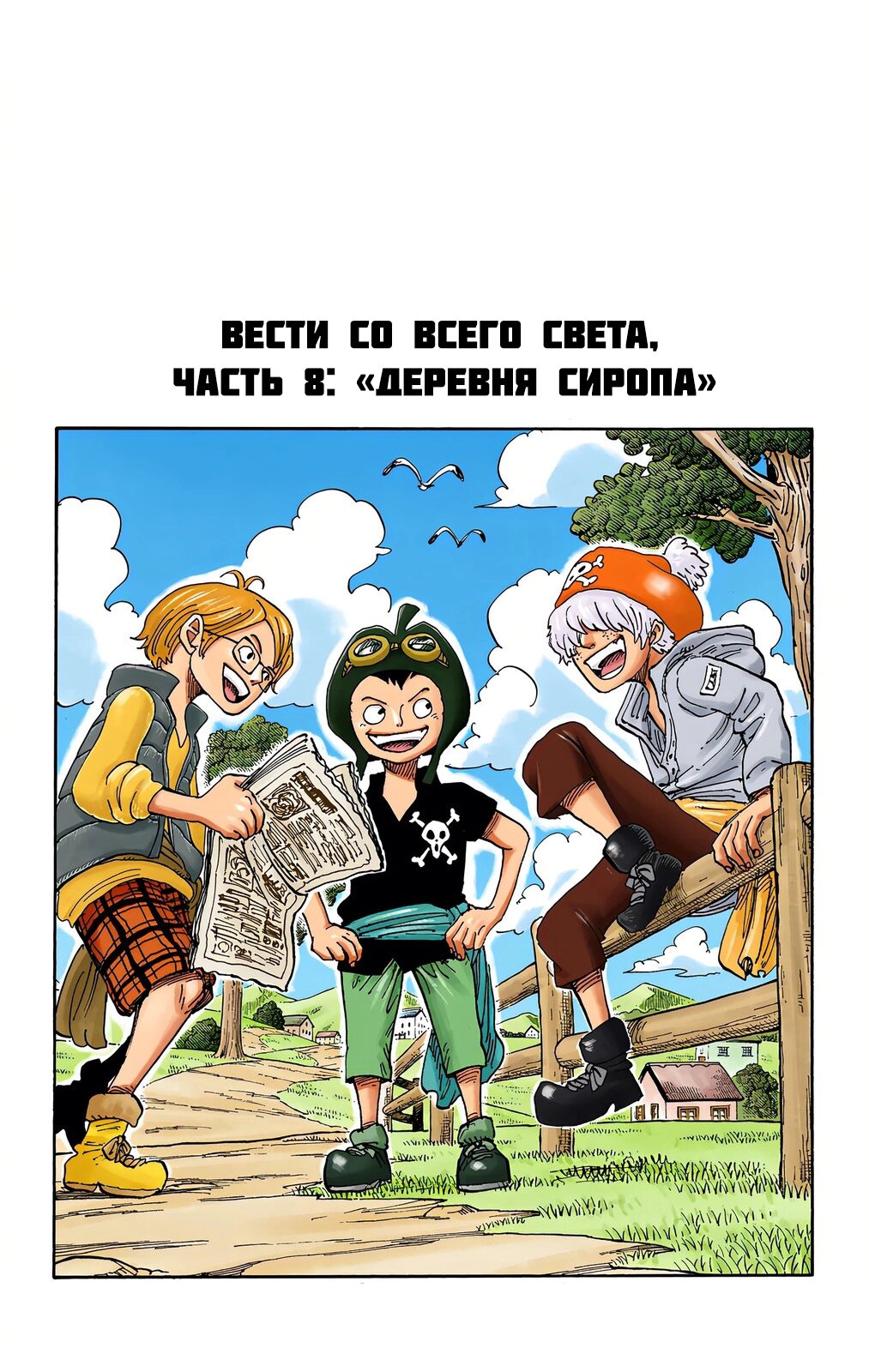 Манга Ван Пис (цветная версия) - Глава 668.5 Страница 8