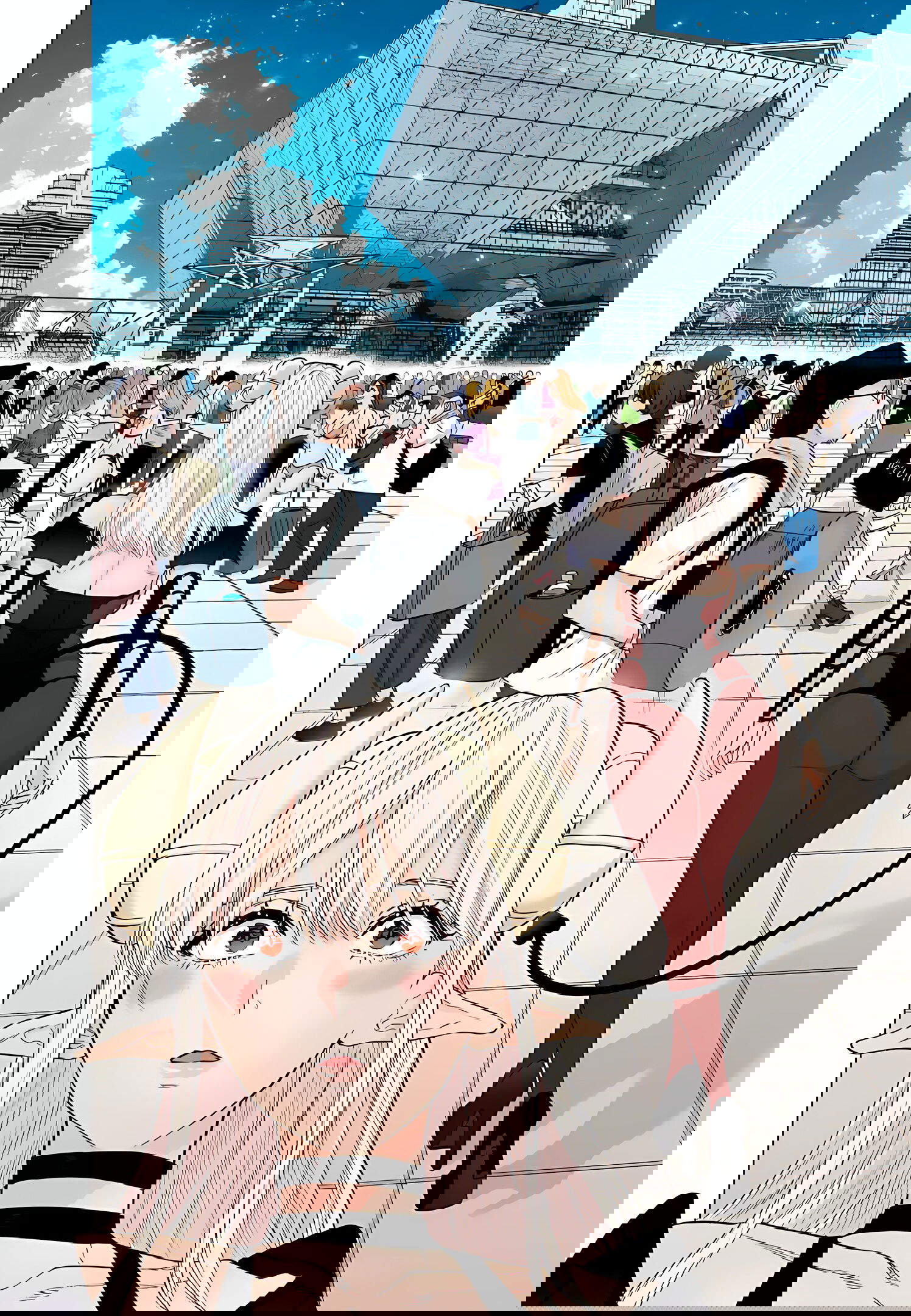 Манга Соблазн 2.5-мерного измерения - Глава 155 Страница 8