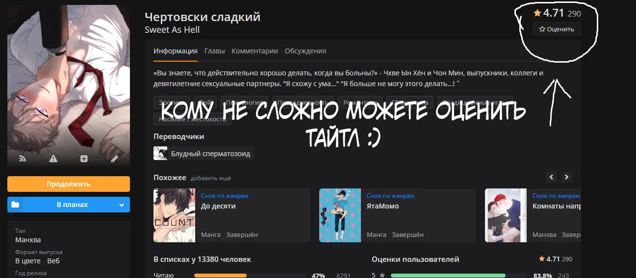 Манга Чертовски сладкий - Глава 7 Страница 5