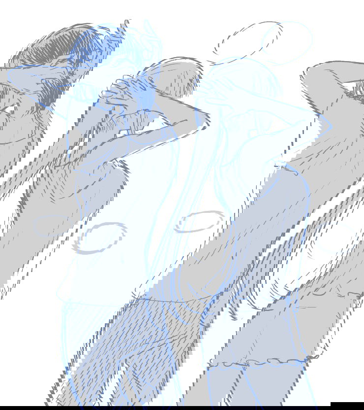 Манга Из-за увлечения одноклассницы юри меня разоблачили как автора - Глава 52.5 Страница 9