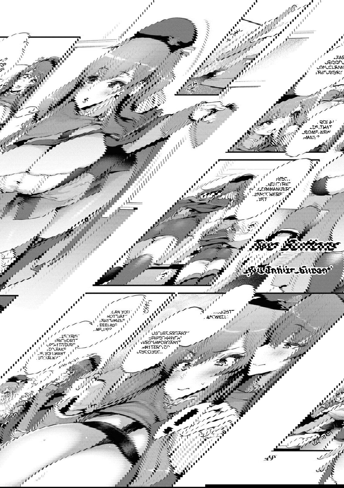 Манга Лазурный путь. Антология «Крушение»! - Глава 45 Страница 1