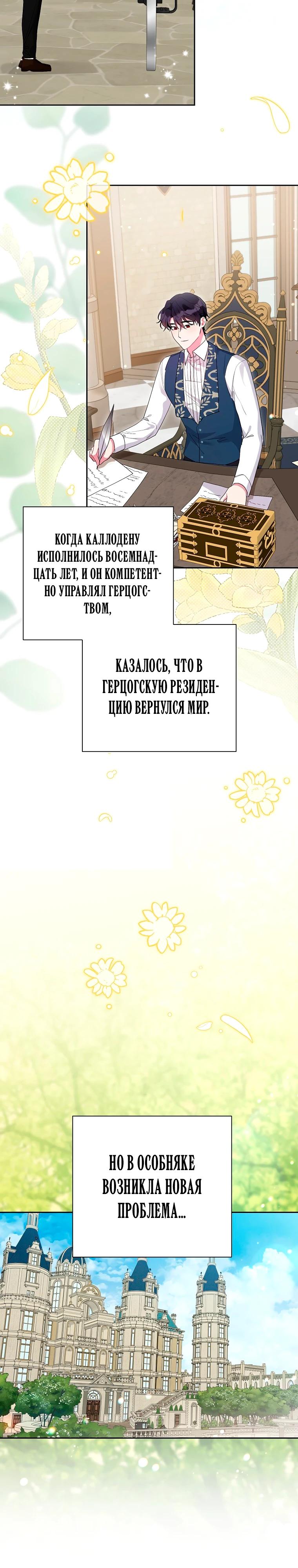 Манга Мои дни сочтены, но мрачный герцог сделал меня своей невесткой - Глава 9 Страница 28