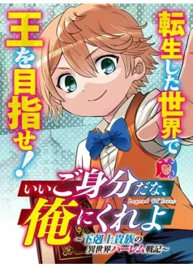 Я стал младшим сыном дворянской семьи